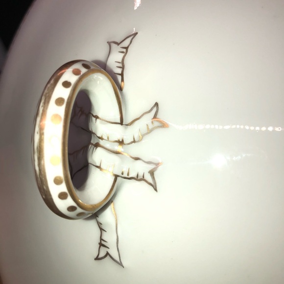 Vintage Haviland France Limoges Soup Tureen Hand Painted Gold Trim MCM - Picture 8 of 14